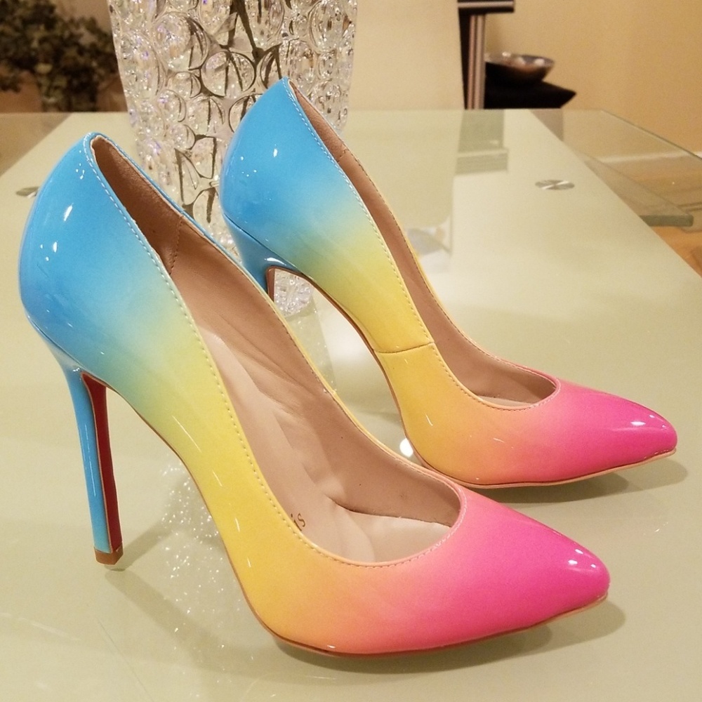 Rainbow Shoe